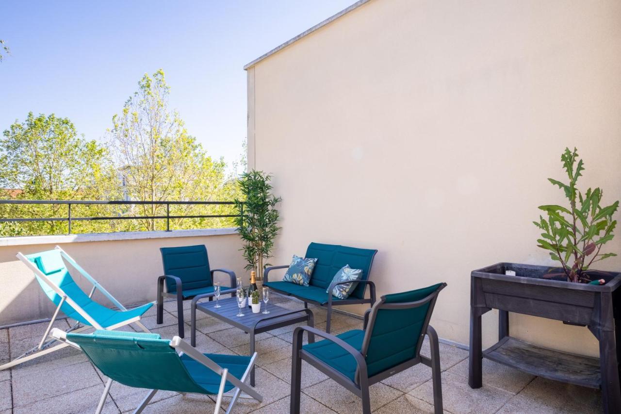 Le Duplex - Disneyland - Rooftop - Wifi Монтеврен Экстерьер фото